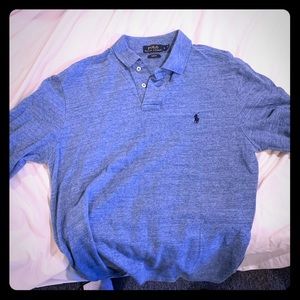 Long sleeve polo
